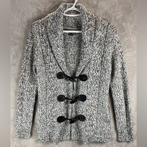 ATMOSPHERE Wool Blend Cardigan Shawl Neck Button Size 6